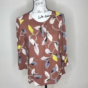 Boden floral blouse size 8